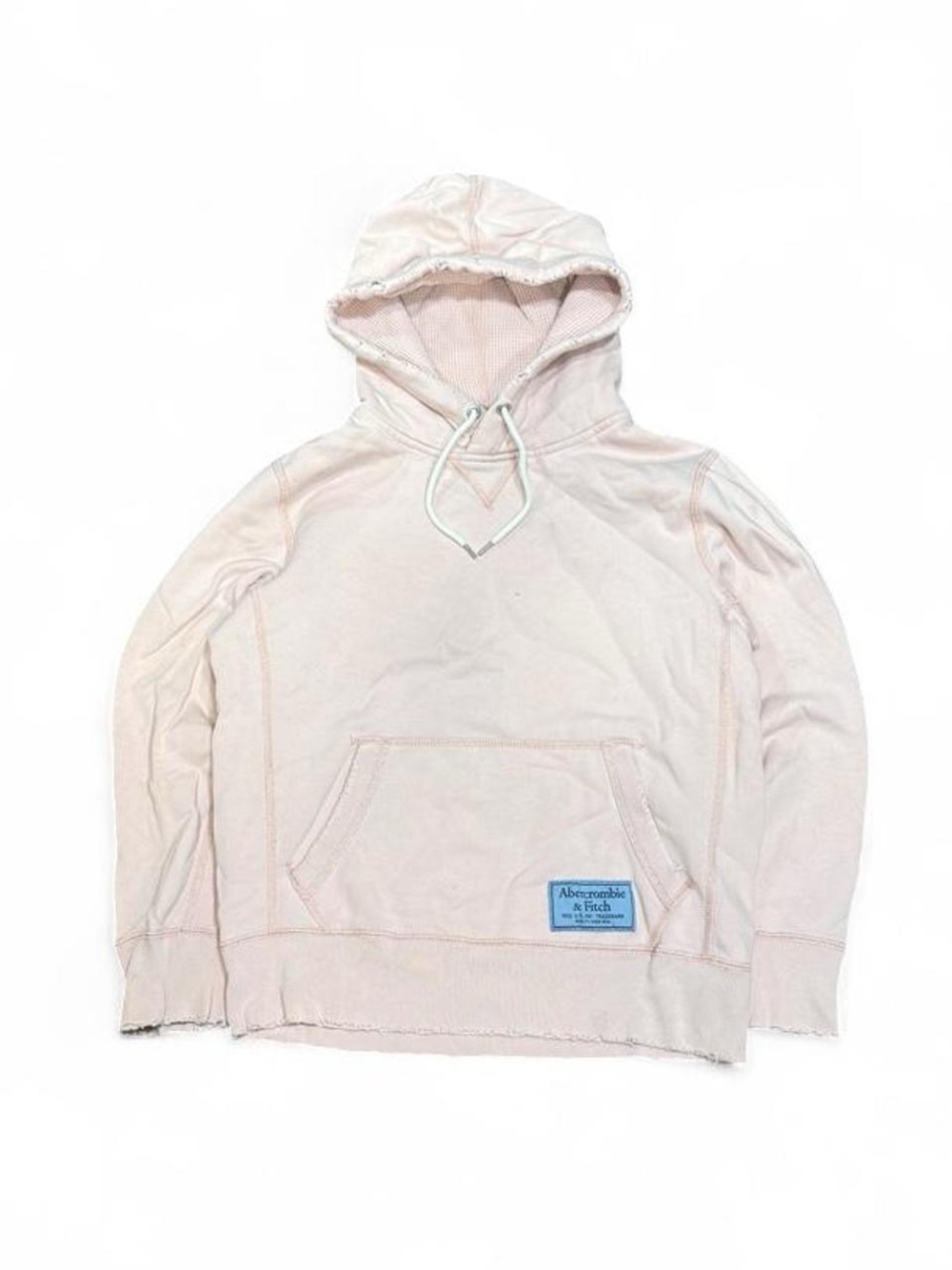 Y2K Abercrombie & Fitch Distressed Patchwork Hoodie